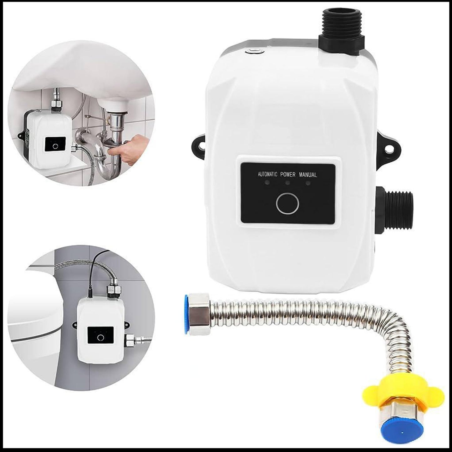 AQUA BOOST Automatic Water Pressure Booster Pump  Noiseless & Energy-Efficient 150 Watt DC Motor